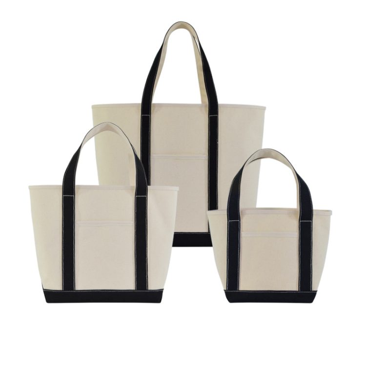 Cotton Bag Natural Color 100% Cotton Canvas Tote Bag for Shopping / Crocery - Image 3
