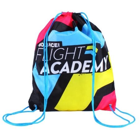 Sublimation Drawstring Bag 210d Polyester Drawstring Travel Bag