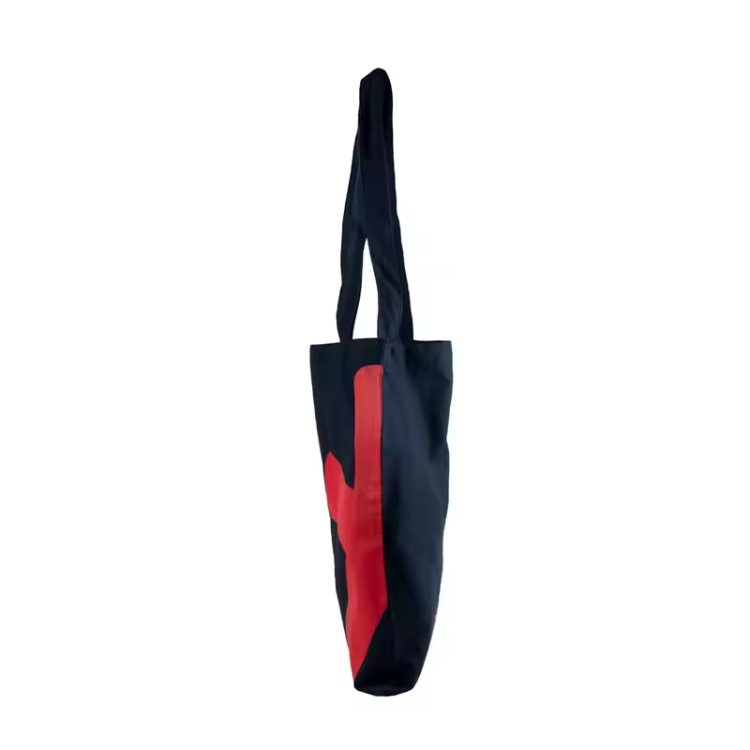 Reusable Plain Organic Wholesale Custom Cotton Shopping Bag With Printed Logo - Image 3