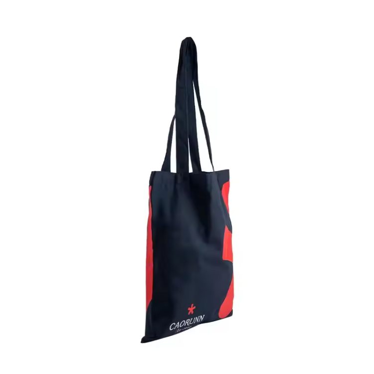 Reusable Plain Organic Wholesale Custom Cotton Shopping Bag With Printed Logo - Image 2