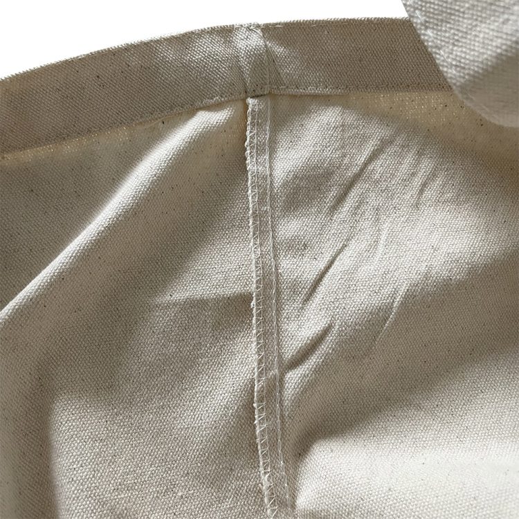 Canvas Tote Bags Natural Color Organic Cotton Linen Tote Bag 100% Cotton - Image 3