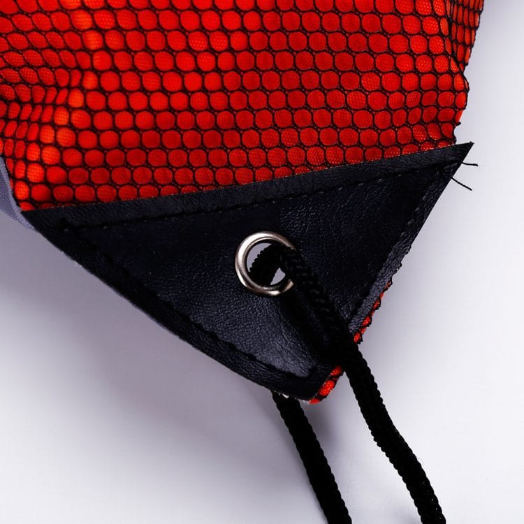 Drawstring Bag with Zipper Cinch Waterproof Foldable Plush Backpack Featuring Your Logo - Image 4