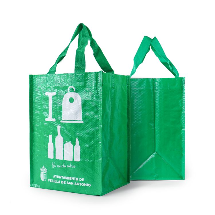 Custom Eco-Friendly PP Woven Shopping Bag with Printed Design Sustainable Product - Image 3