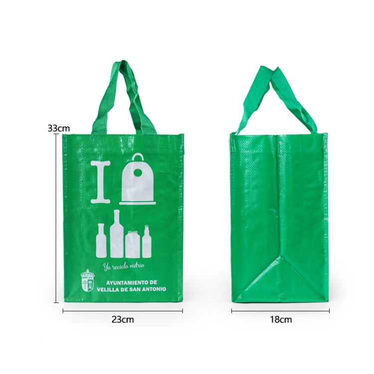 Custom Eco-Friendly PP Woven Shopping Bag with Printed Design Sustainable Product - Image 2