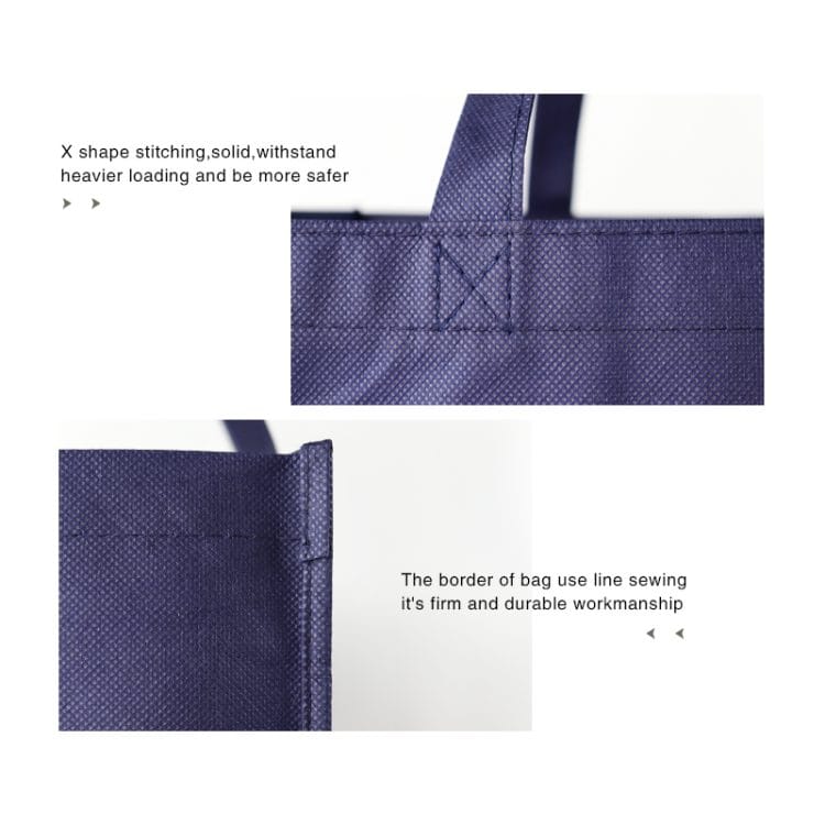 Wholesale Reusable Eco-Friendly PP Shopping Bags Custom Logo Printing Supermarket Bags - Image 4