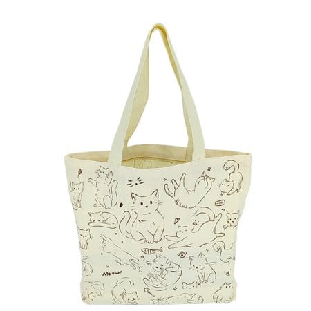 Blank Cotton Canvas Tote Shopping Handbag Shoulder Cotton Beach Shopping Tote Bags