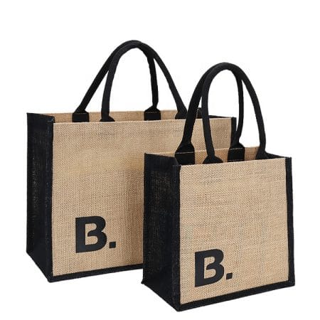 Promotional Sisal Tote Bag Beach Bag Women's Reusable Jute Grocery Shopping Bag