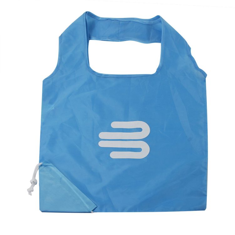 Custom Recycle Nylon Foldable Polyester Tote Bag Market Foldable Tote Bag - Image 2