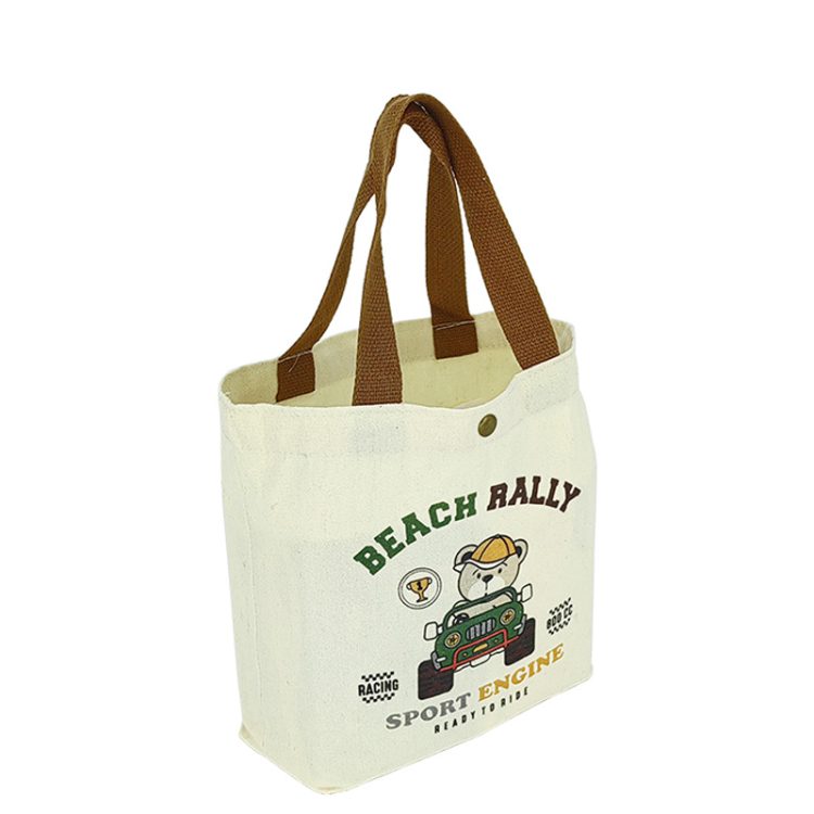 Wholesale Natural Cotton Shopping Bag Eco-Friendly Design - Image 2