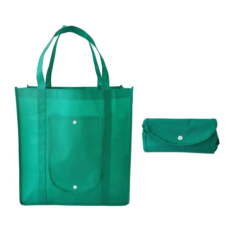 Recycled Shopping Bags Eco Non Woven Tote Bags Custom Printed logo - Image 2