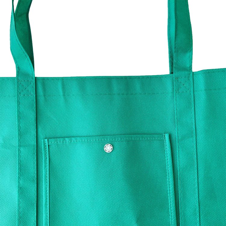 Recycled Shopping Bags Eco Non Woven Tote Bags Custom Printed logo - Image 3