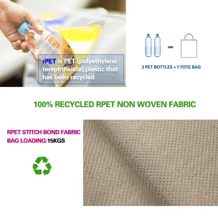 Eco-Friendly Non-Woven Drawstring Bag Rope Custom LogoFfor Cram School Students Wholesale Recyclable Packaging - Image 5