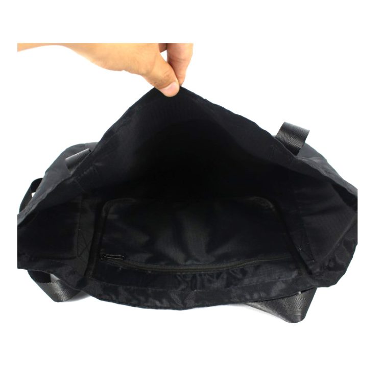 Practical Lightweight Customized Reinforce Handle Nylon Shopping Bags - Image 6
