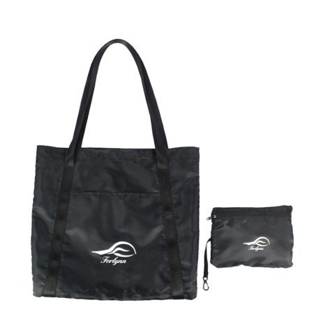 Practical Lightweight Customized Reinforce Handle Nylon Shopping Bags