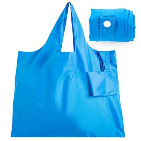 Washed Reusable Grocery Bags Shopping Bag Foldable Polyester Bag Eco-friendly