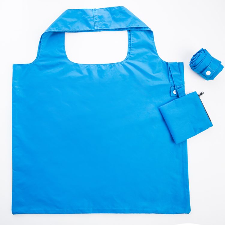 Washed Reusable Grocery Bags Shopping Bag Foldable Polyester Bag Eco-friendly - Image 2