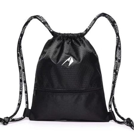 Polyester Nylon Drawstring Backpack Bulk Hiking Sport Gym Yoga String Promotional Bags