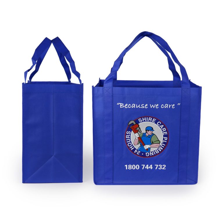 Eco-Friendly Bags Recycled RPET Non-Woven Shopping Tote Bag Custom Logo - Image 2