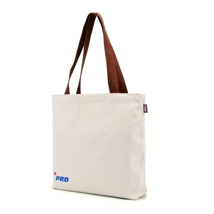 High Quality Customized Cotton Canvas Shopping Tote Bag with Printed Logo - Image 2