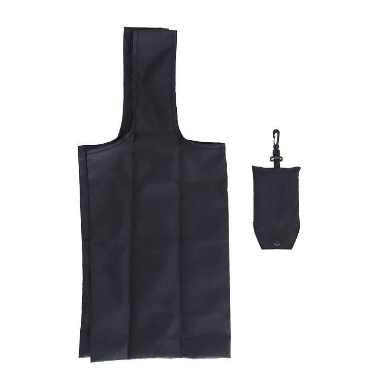 Custom RPET Recycled Foldable Shopping Bags Nylon Bags - Image 2