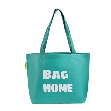 CUSTOM Promotional Extra Large Eco Friendly Recycle Grocery RPET Non Woven Shopping Tote Bag