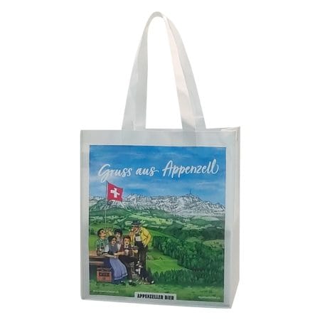 Eco Friendly Travel Gift Reusable Tote Forest White Non Woven Fabric for Cloth or Shopping Bag