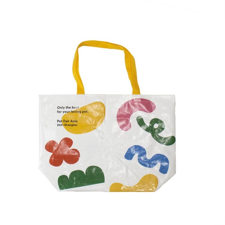 Custom Logo Hight Quality Eco Boodschappentas Tassen Recycle pp Woven Shopping Bag - Image 5