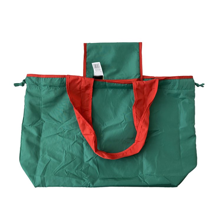 OEM / ODM Reusable Bag Foldable Big Capacity Handbag Recycled Polyester Shopping Bag - Image 3