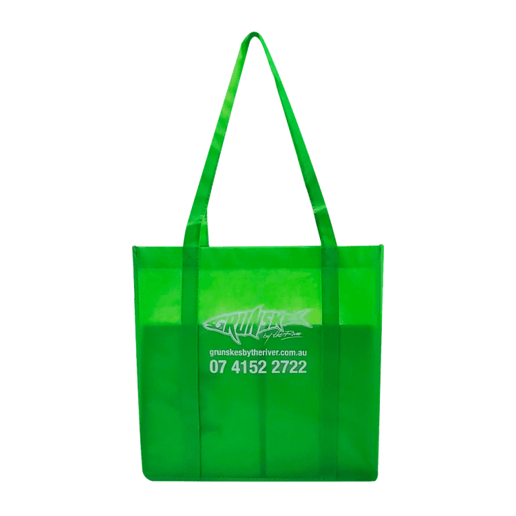 Store Promotion Customize Your Own Bag Eco Friendly Green Non-woven Shopping Bag - Image 4
