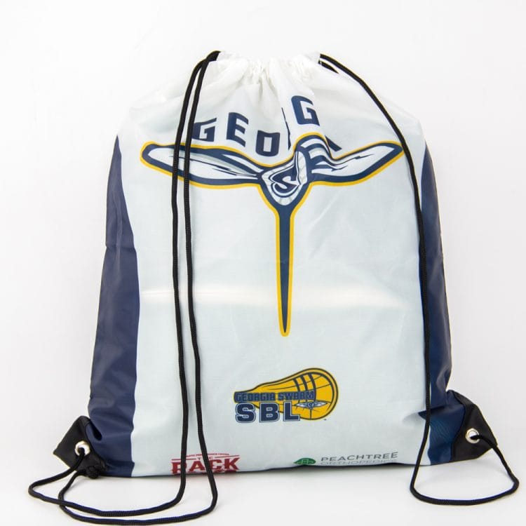 Custom Logo Eco Blank Polyester Drawstring Bag Package Bag Backpack Dust Bag - Image 5