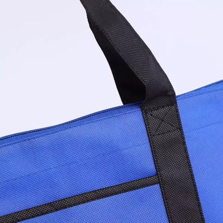 Custom Wholesale Factory Printed Tote Non Woven Shopping Bag Thermal Bag Cooler Bags - Image 3