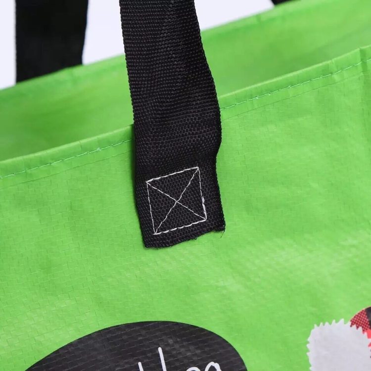Thermal Can Camping Cooler Bag logo Waterproof Shoulder Lunch PP-woven Cooler Bag - Image 3