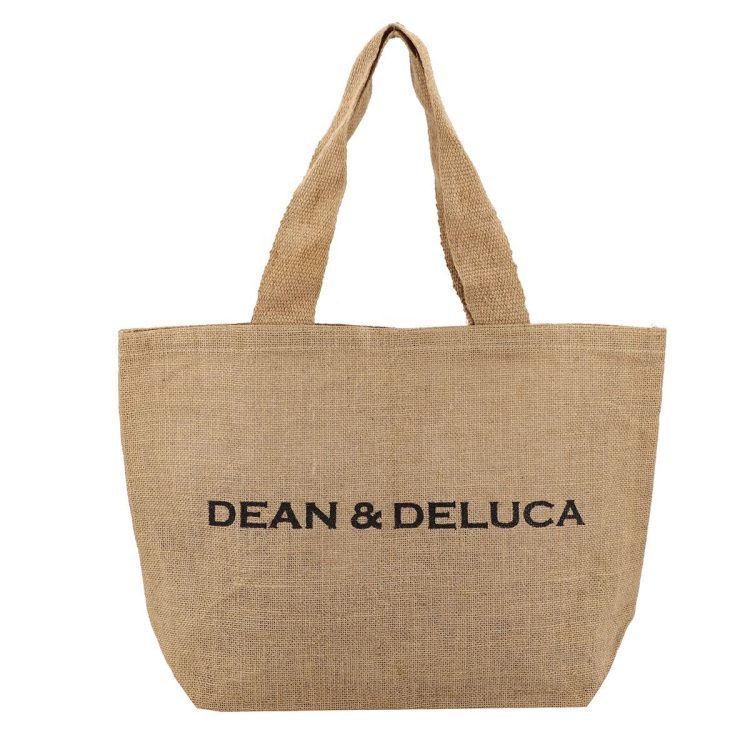 Reusable Silk Printing Shopping Bag Large Capacity Folding Hemp Bag for Promotional