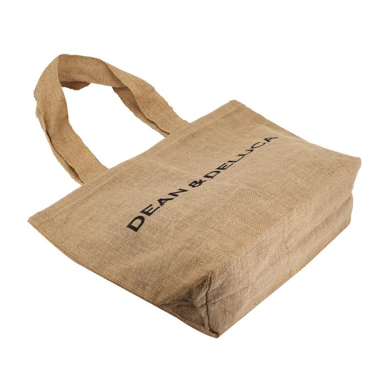 Reusable Silk Printing Shopping Bag Large Capacity Folding Hemp Bag for Promotional - Image 5