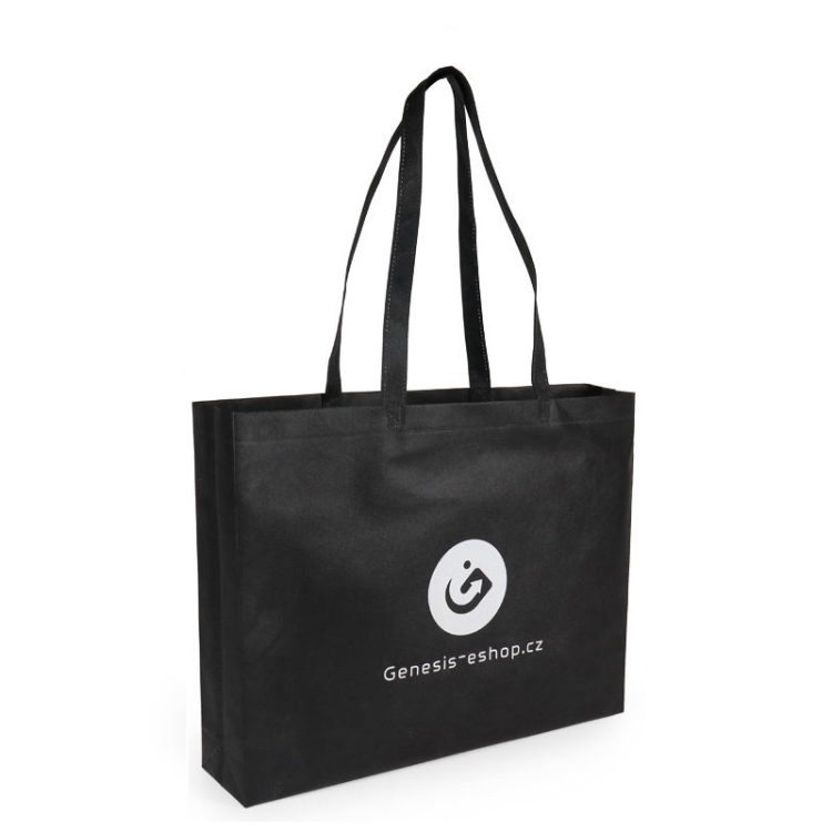 Reusable Non-Woven Grocery Tote Bag Custom Logo Printed Factory Direct Wholesale - Image 2