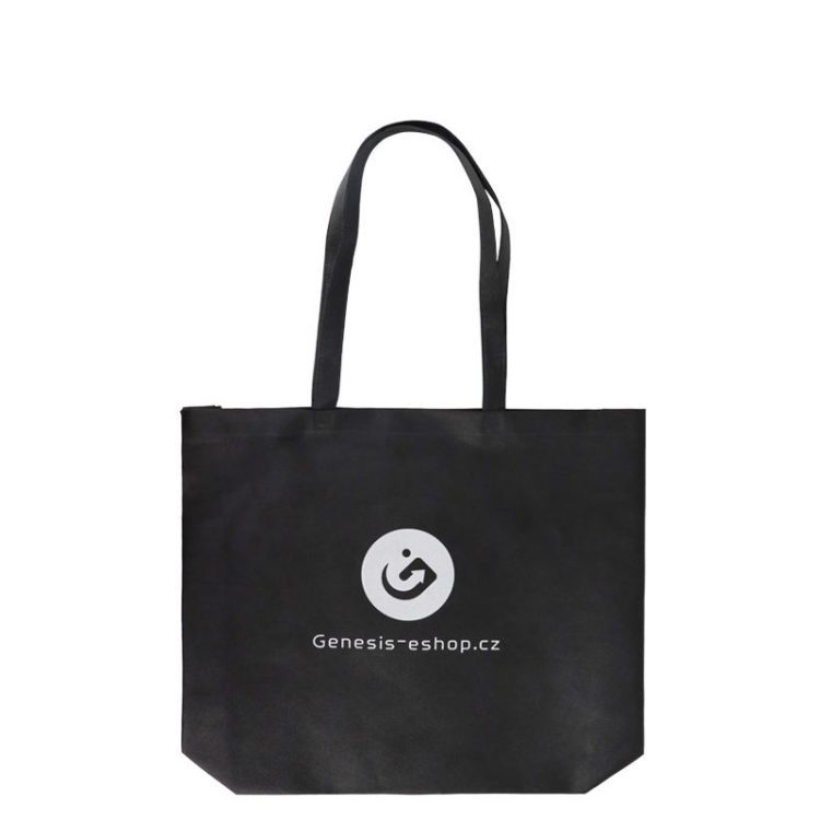 Reusable Non-Woven Grocery Tote Bag Custom Logo Printed Factory Direct Wholesale - Image 3
