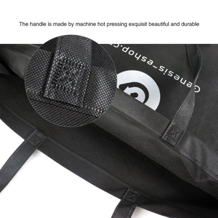 Reusable Non-Woven Grocery Tote Bag Custom Logo Printed Factory Direct Wholesale - Image 6