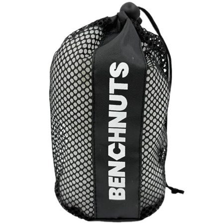 Customize Black Nylon Polyester Mesh Round Bottom Drawstring Bag Portable Net Mesh Sports Towel Bag With Bead Close