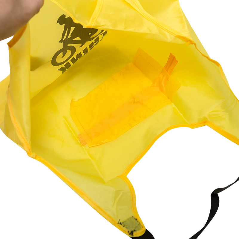 Custom Printed Foldable Recycle Grocery Tote Bags – 210D Polyester Reusable Shopping Bags - Image 2