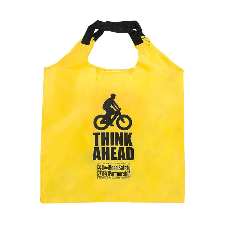 Custom Printed Foldable Recycle Grocery Tote Bags – 210D Polyester Reusable Shopping Bags
